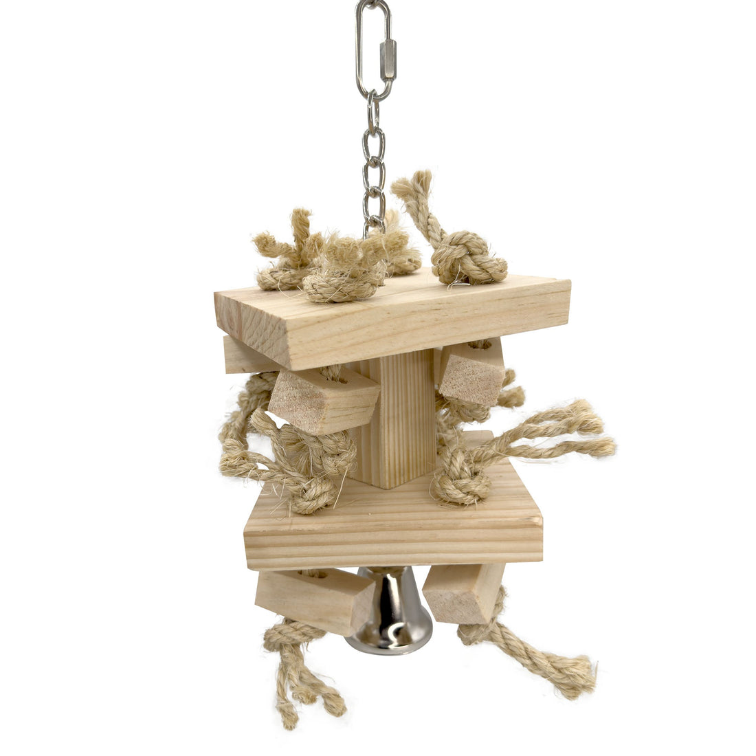 2313 Single Natural Block Tower: The Ultimate Chew Toy for Medium to Large Birds