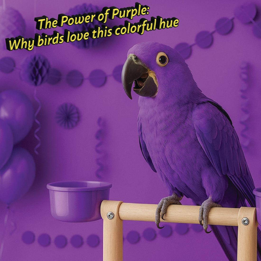 The Power of Purple: Why Birds Love This Colorful Hue