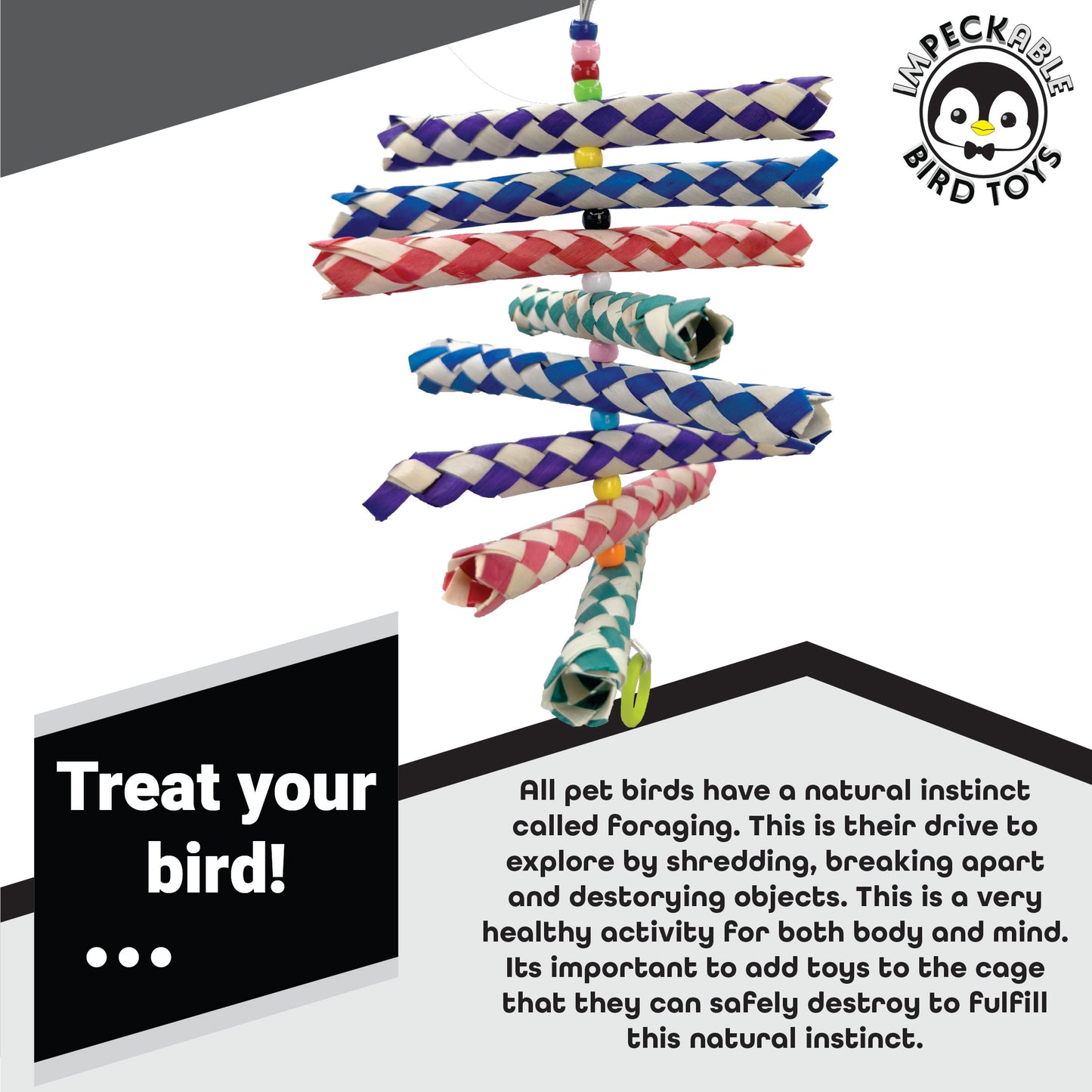 1244 Beady Fingertrap Shredder