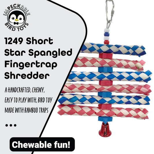 1249 Short Star Spangled Fingertrap Shredder