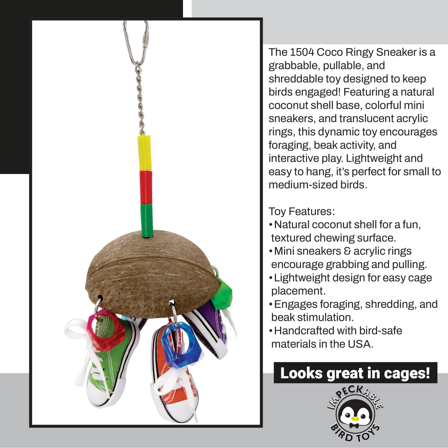 1504 Coconut Ringy Sneaker