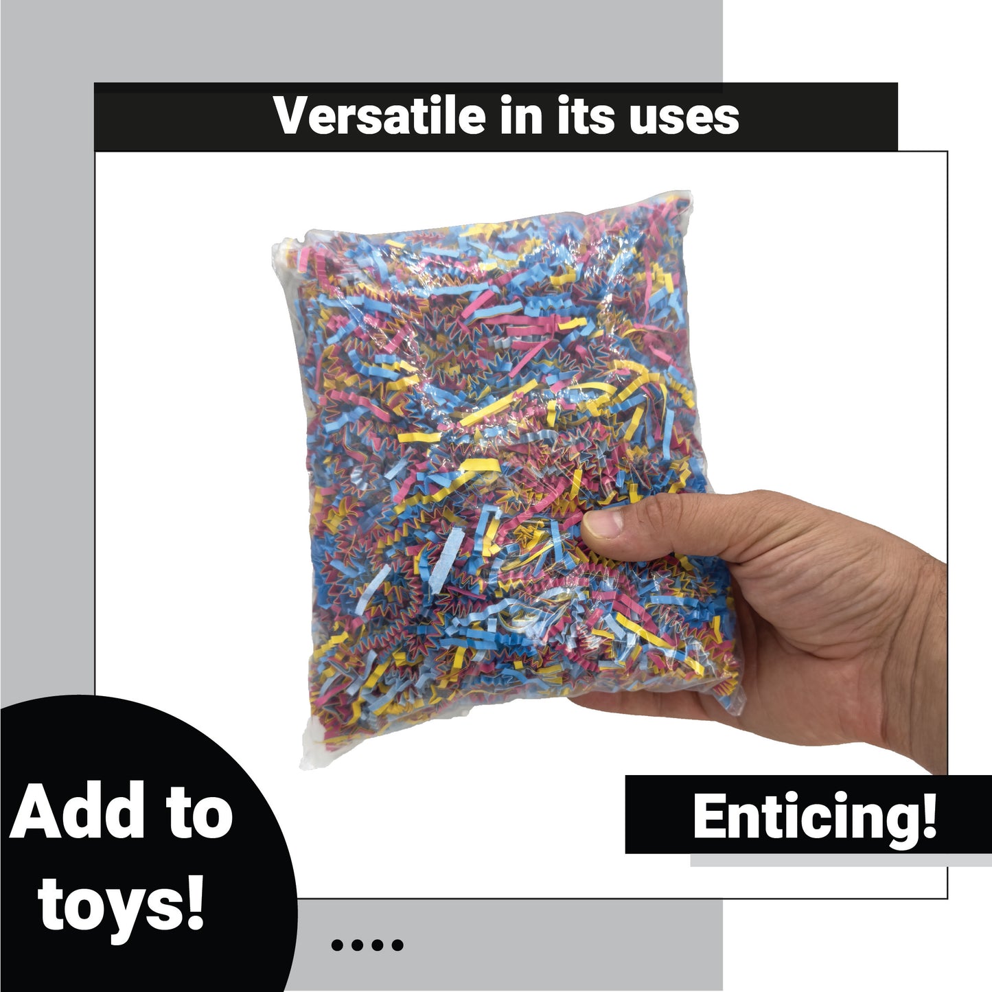 1654 Rainbow Crinkle Paper
