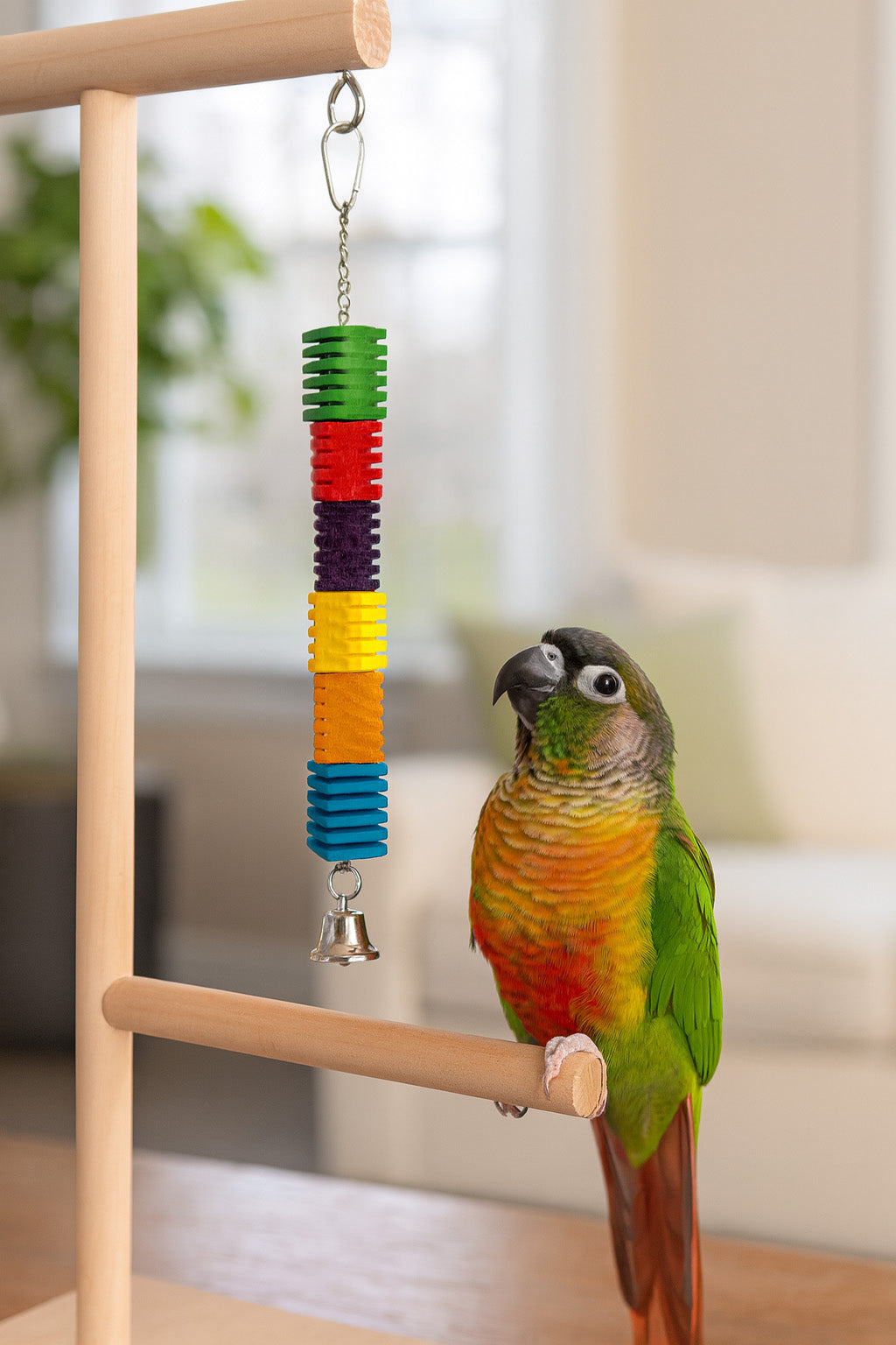 1801 Small Ribbed Block Chewer