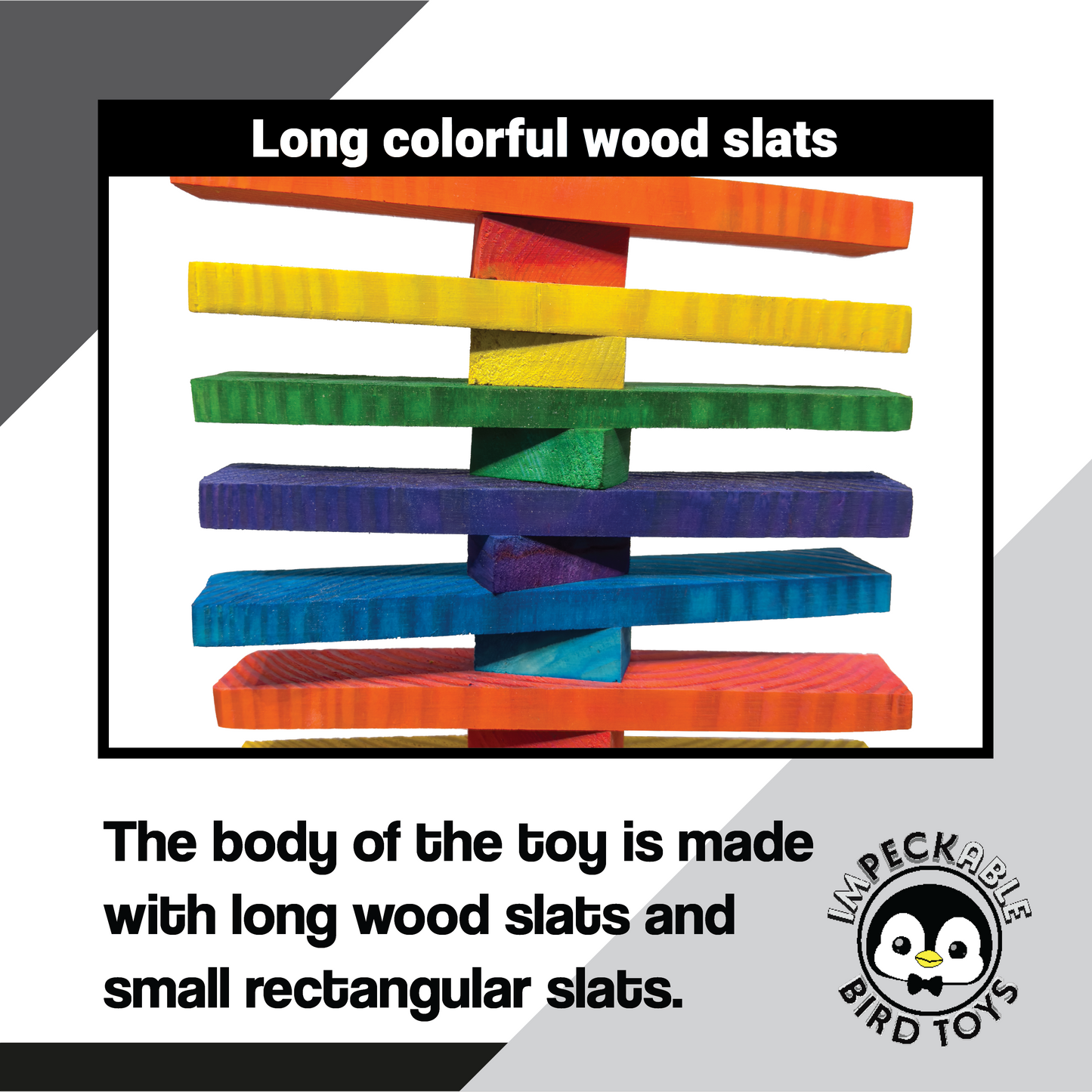 1811 Huge Rainbow Slat Climber