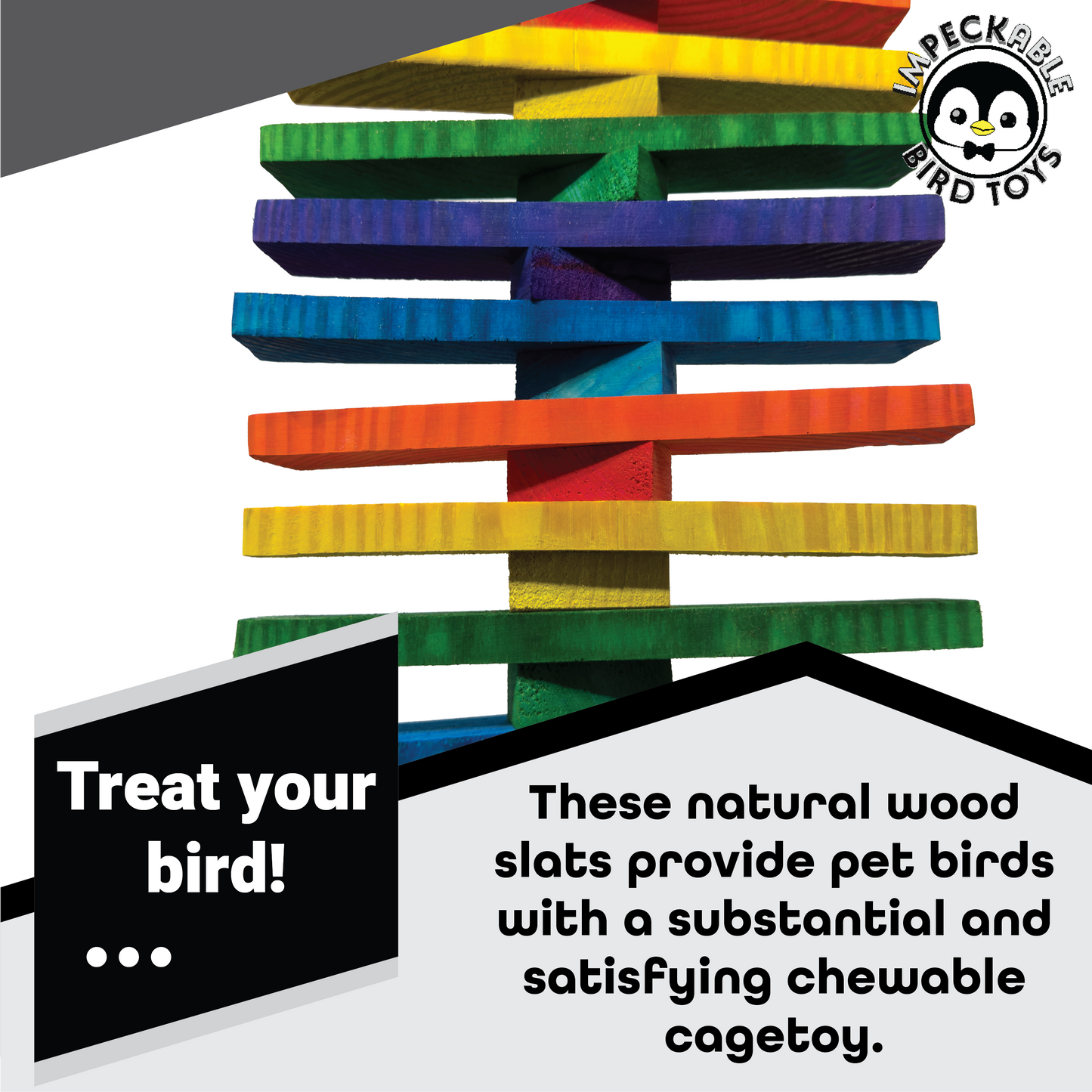 1811 Huge Rainbow Slat Climber