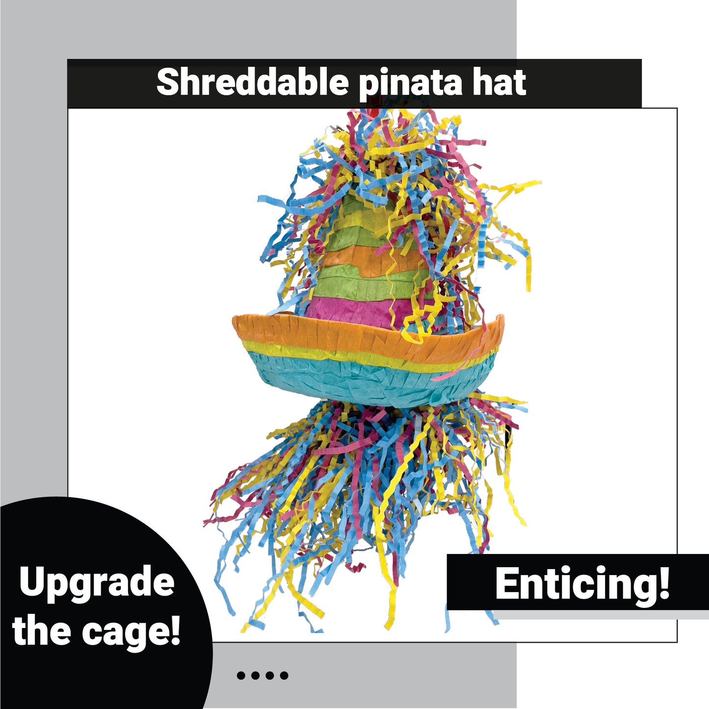 2198 Rainbow Hat Pinata