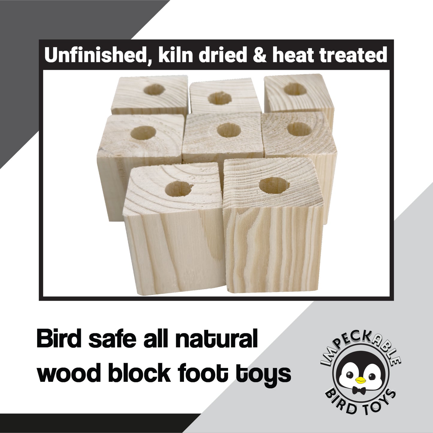 3001 Block Type 2 - Natural Drilled Block