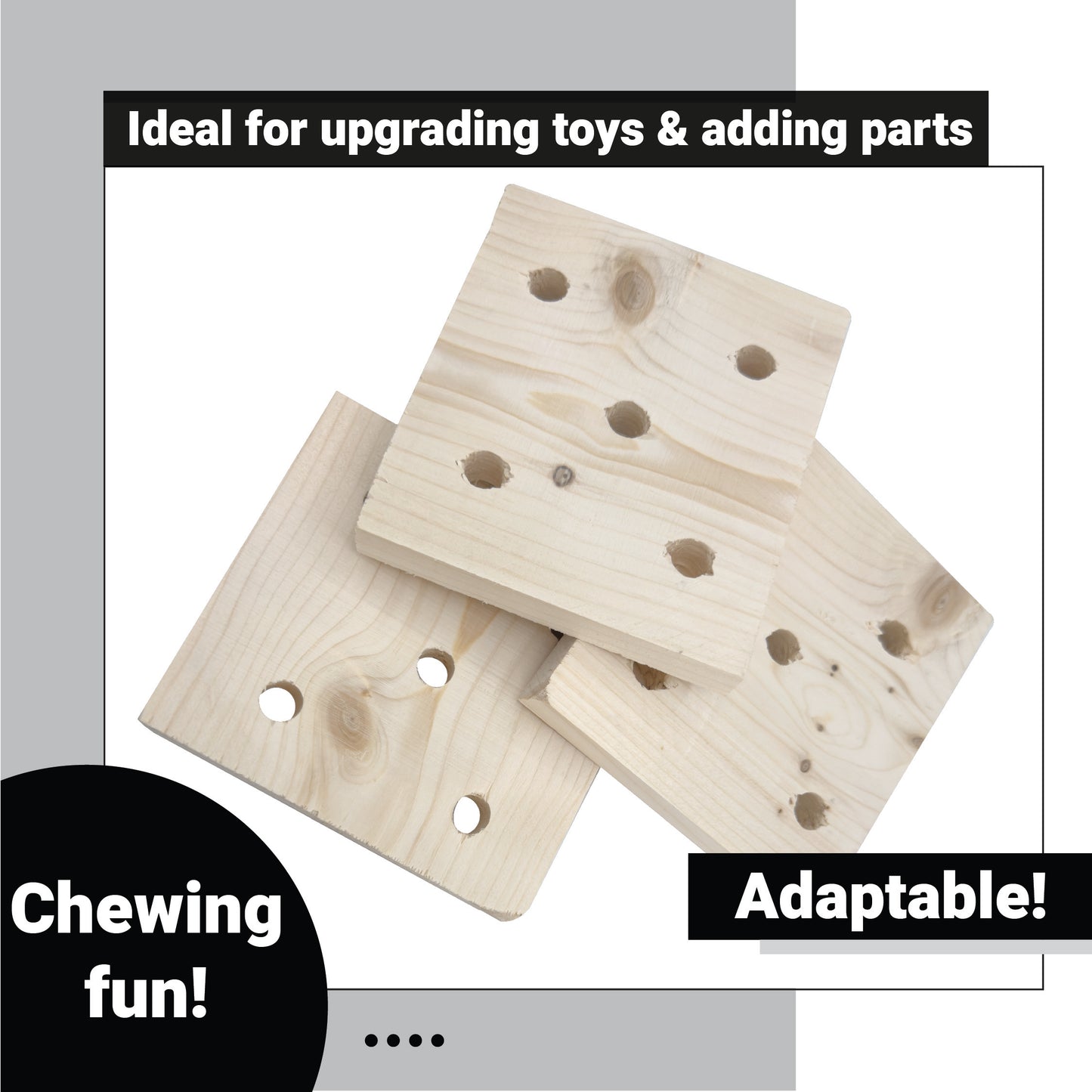 3005 Block Type 5 - Natural Drilled Square