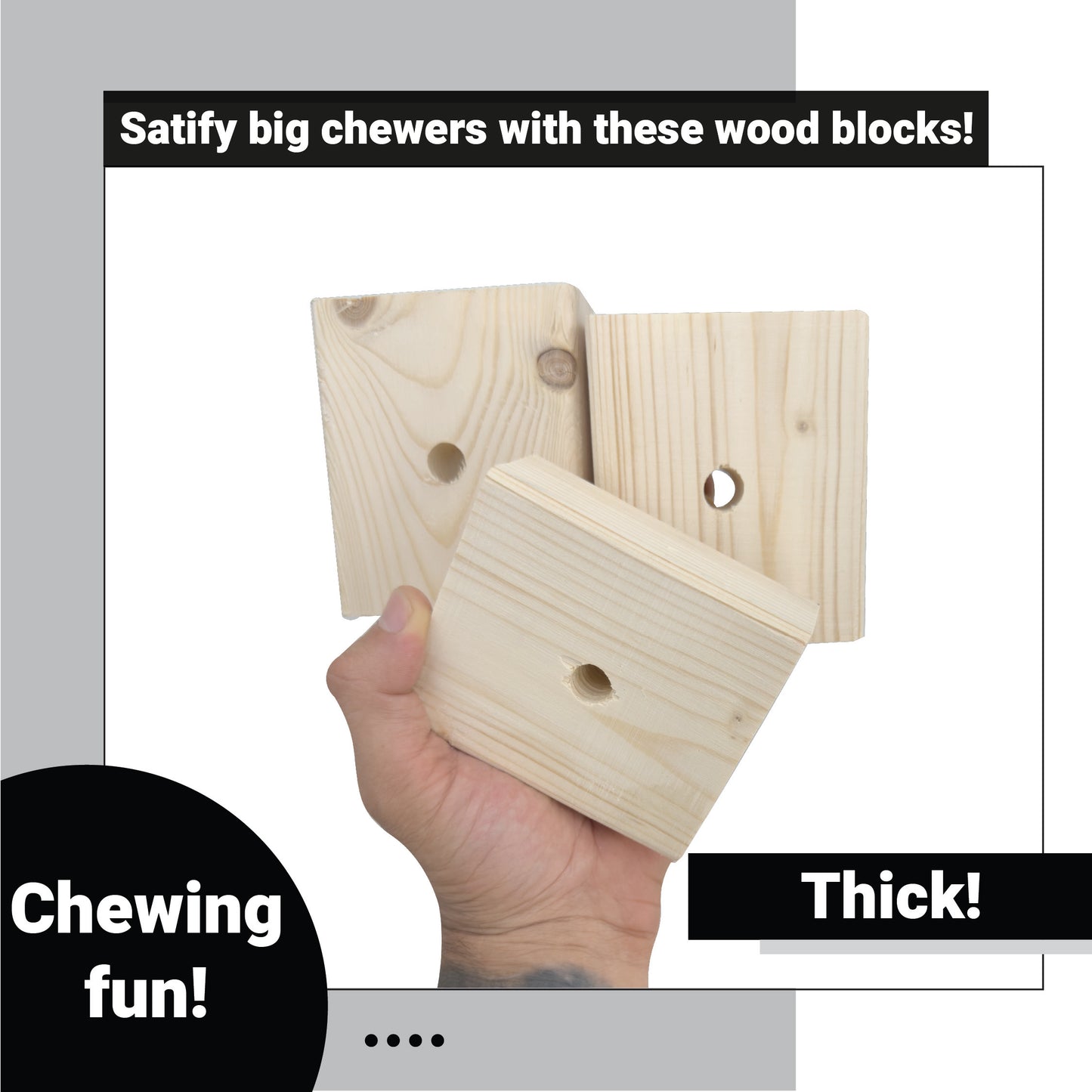 3007 Block Type 7 - Chunky Square