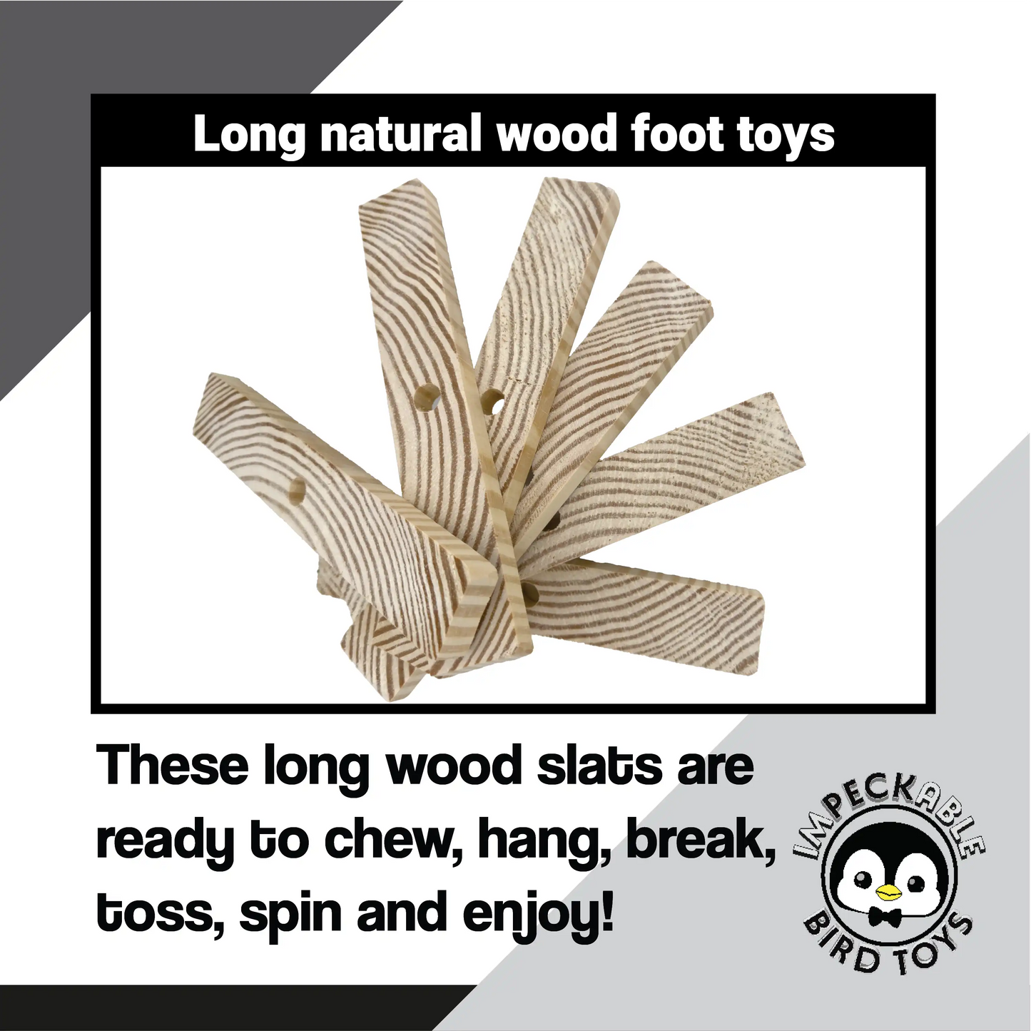 3008 Block Type 8 - Natural Medium Drilled Slat