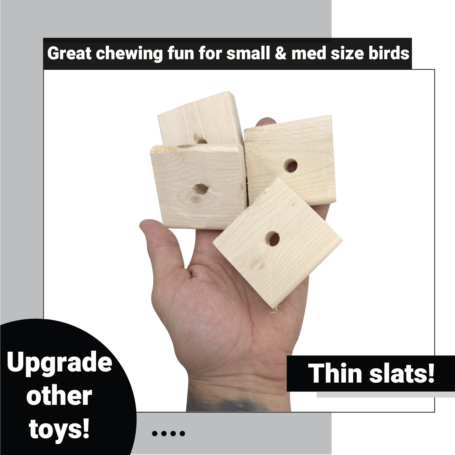 3011 Block Type 11 - Thin Square Slat
