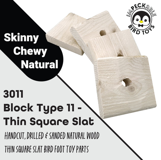3011 Block Type 11 - Thin Square Slat