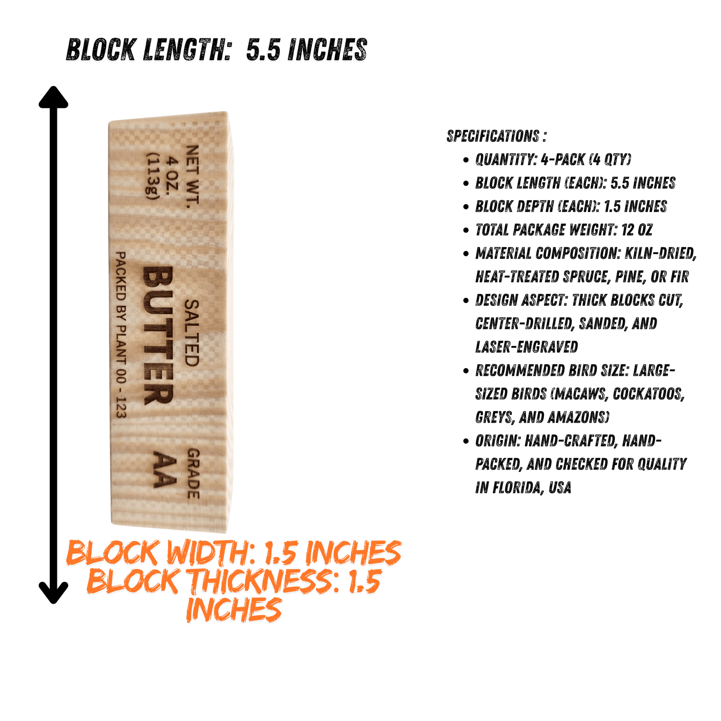 3020 Grade AA Wood