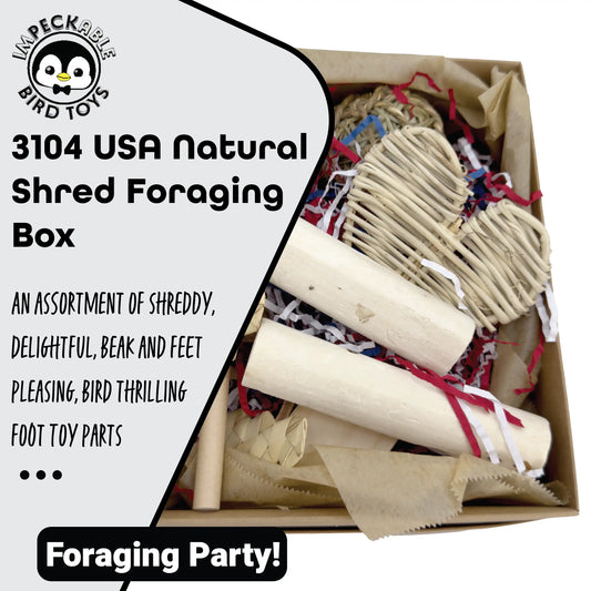 3104 USA Natural Shred Foraging Box