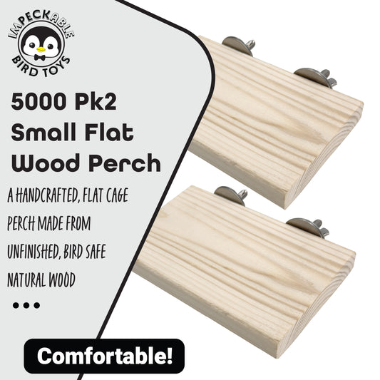 5000 Pk2 Small Flat Wood Perch