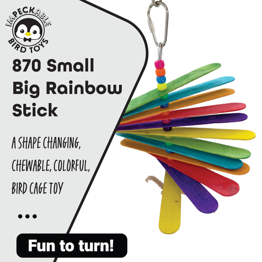870 Small Big Rainbow Sticky