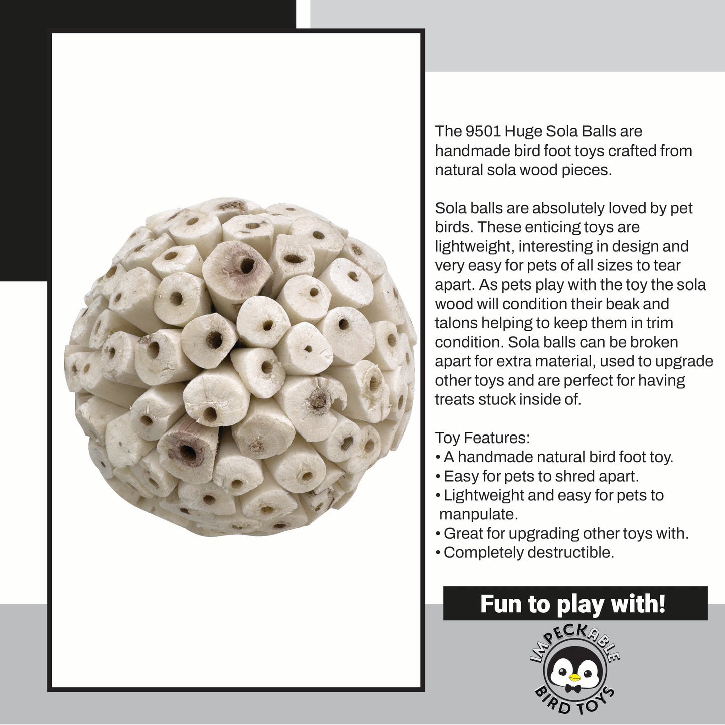 9501 Pk4 Huge Sola Balls