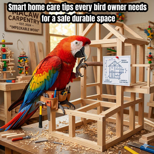Smart Home Care Tips Every Bird Owner Needs for a Safe, Durable Space