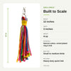 961 Cotton Rainbow Shred