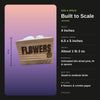 5001 Natural Flower Rose Box