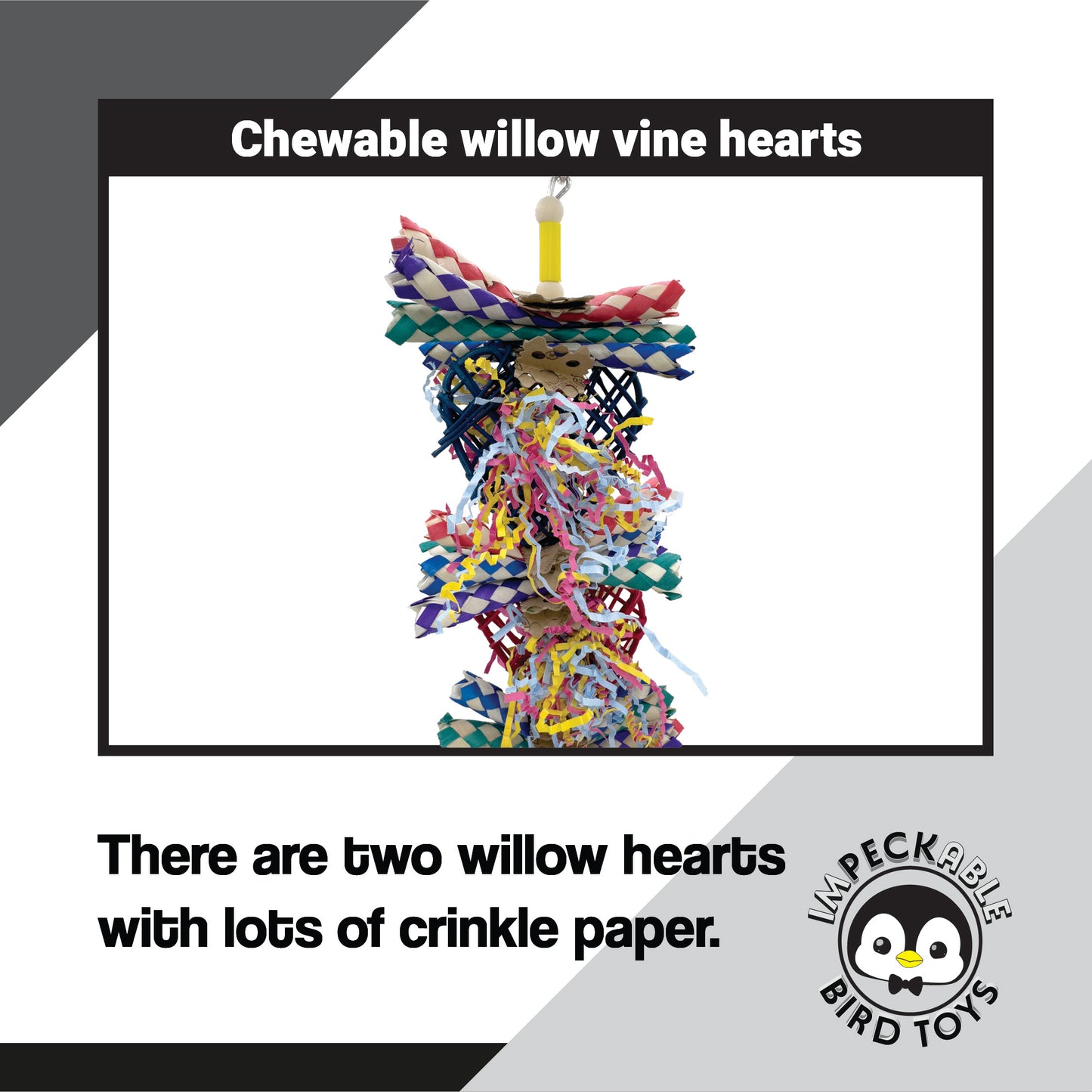 1042 Duo Willow Heart Shredder