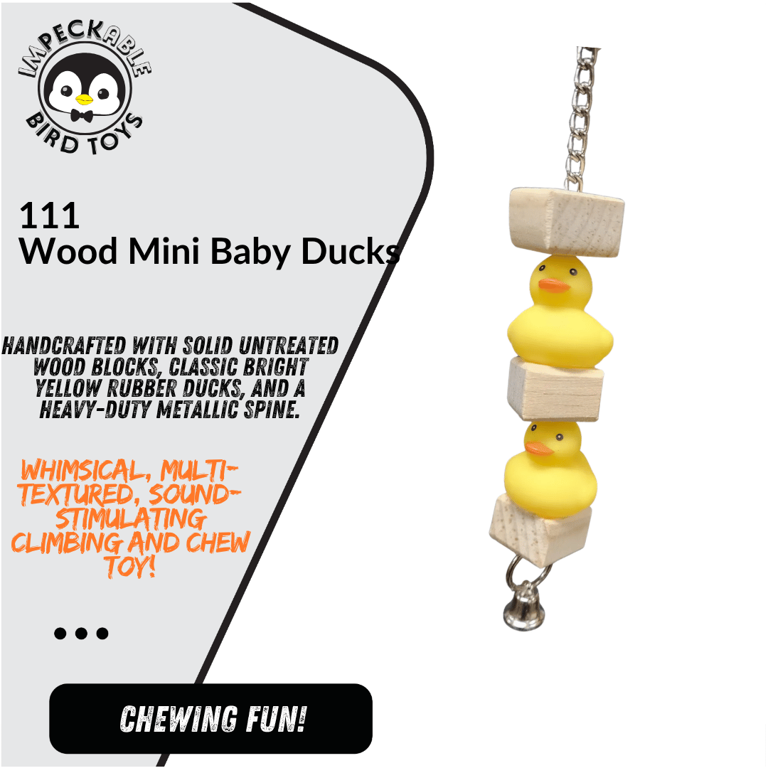 111 Wood Mini Baby Ducks
