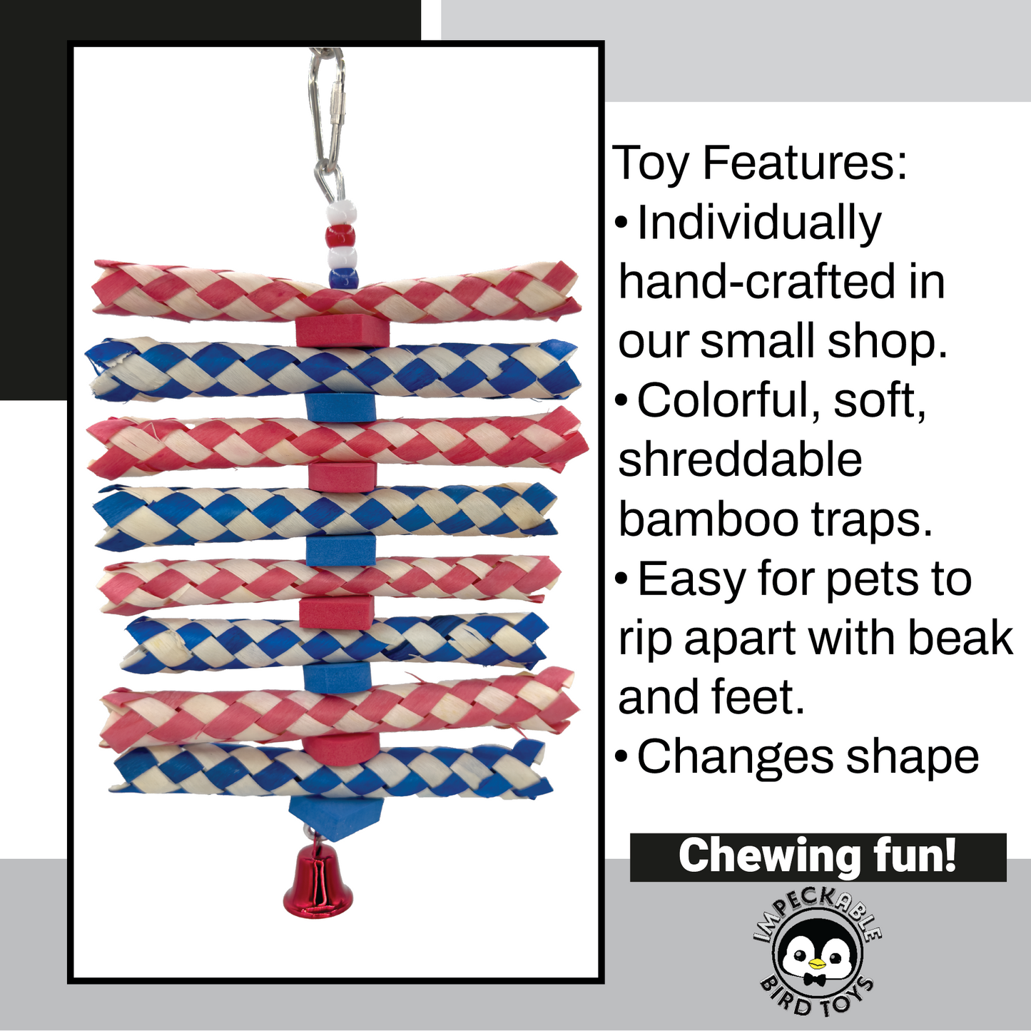 1248 Star Spangled Fingertrap Shredder