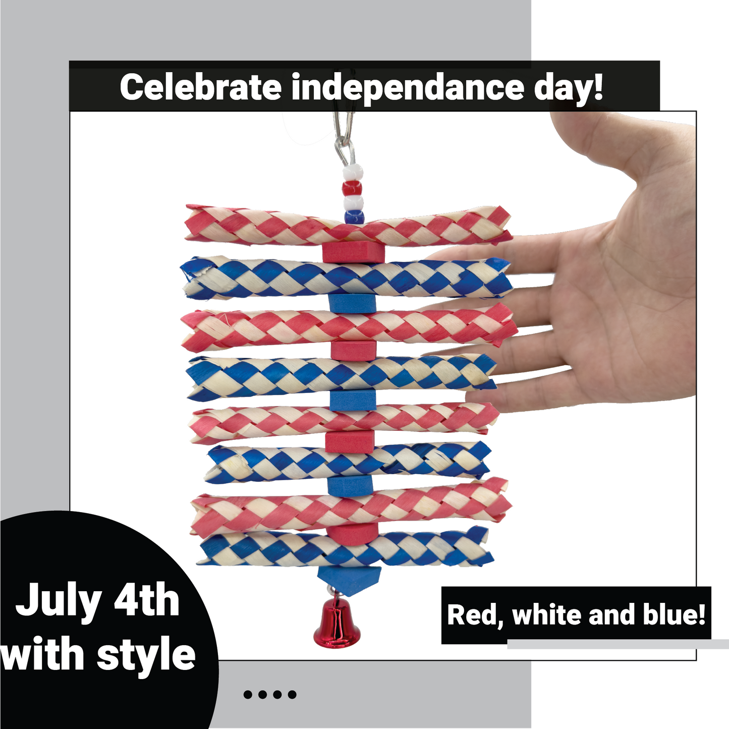 1248 Star Spangled Fingertrap Shredder
