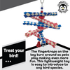 1249 Short Star Spangled Fingertrap Shredder