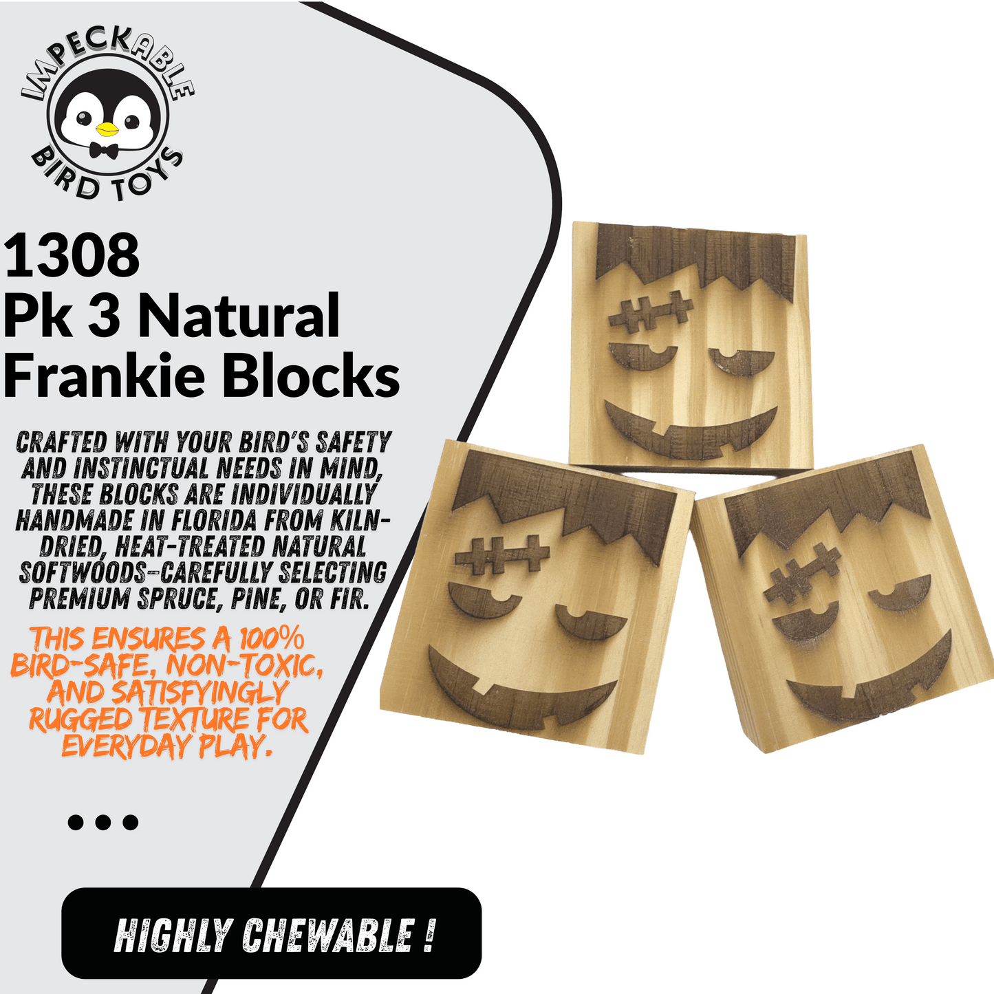1308 Natural Frankie Blocks