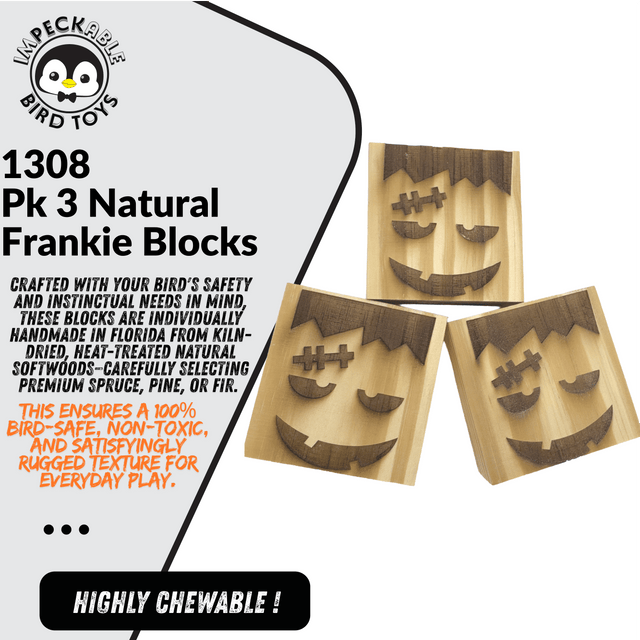 1308 Natural Frankie Blocks