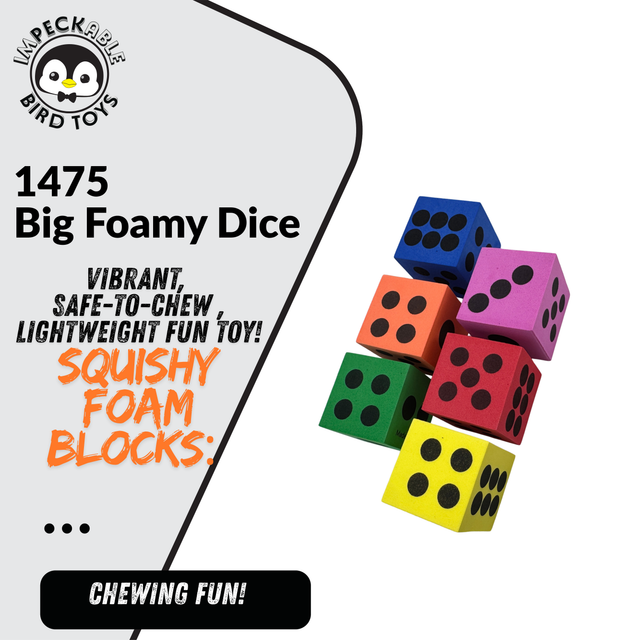 1475 Big Foamy Dice