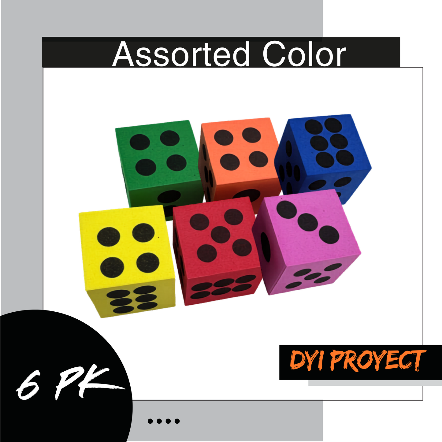 1475 Big Foamy Dice