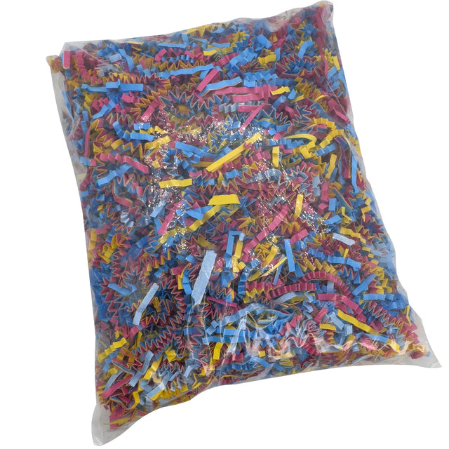 1654 Rainbow Crinkle Paper