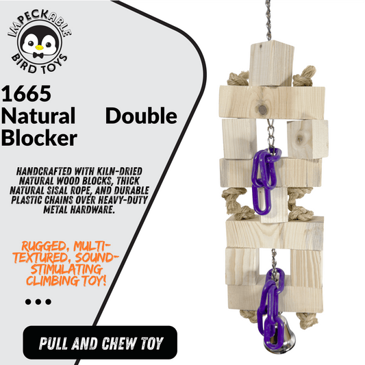 1665 Natural Double Blocker