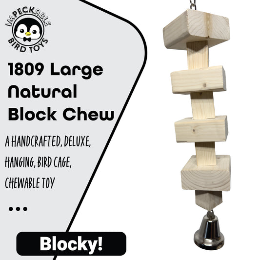 1809 Large Natural Block Chew