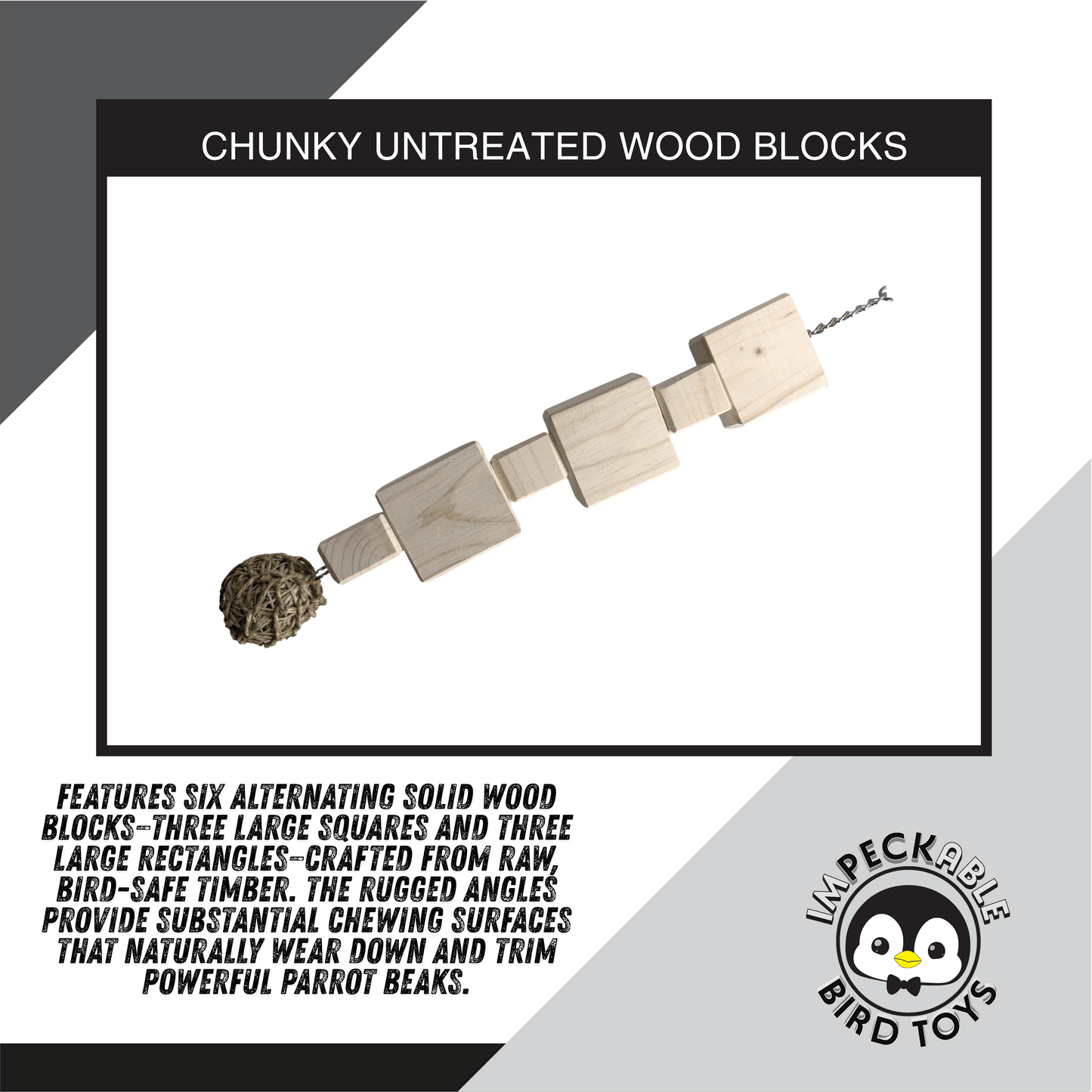1813 Large Natural Seagrass Chew
