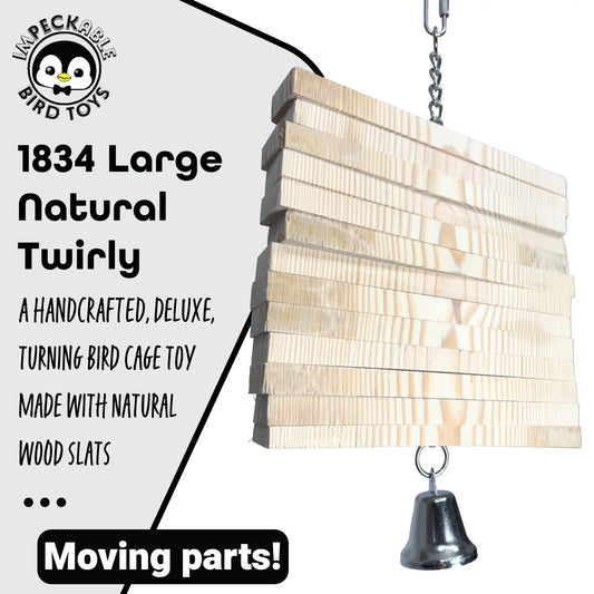 1834 Large Natural Twirly