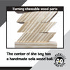 1835 Large Natural Slat Spinner
