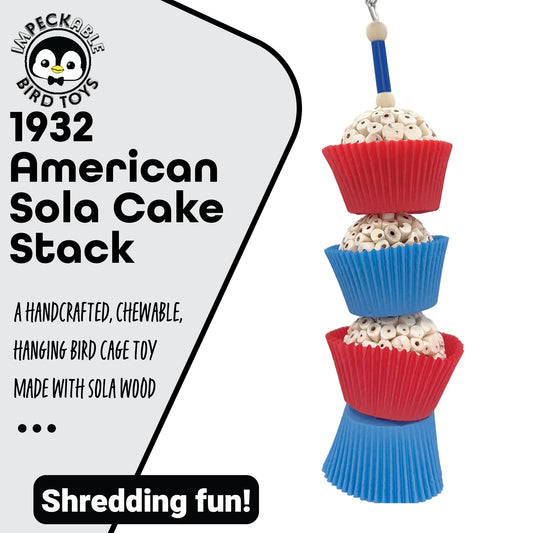 1932 American Sola Cake Stack