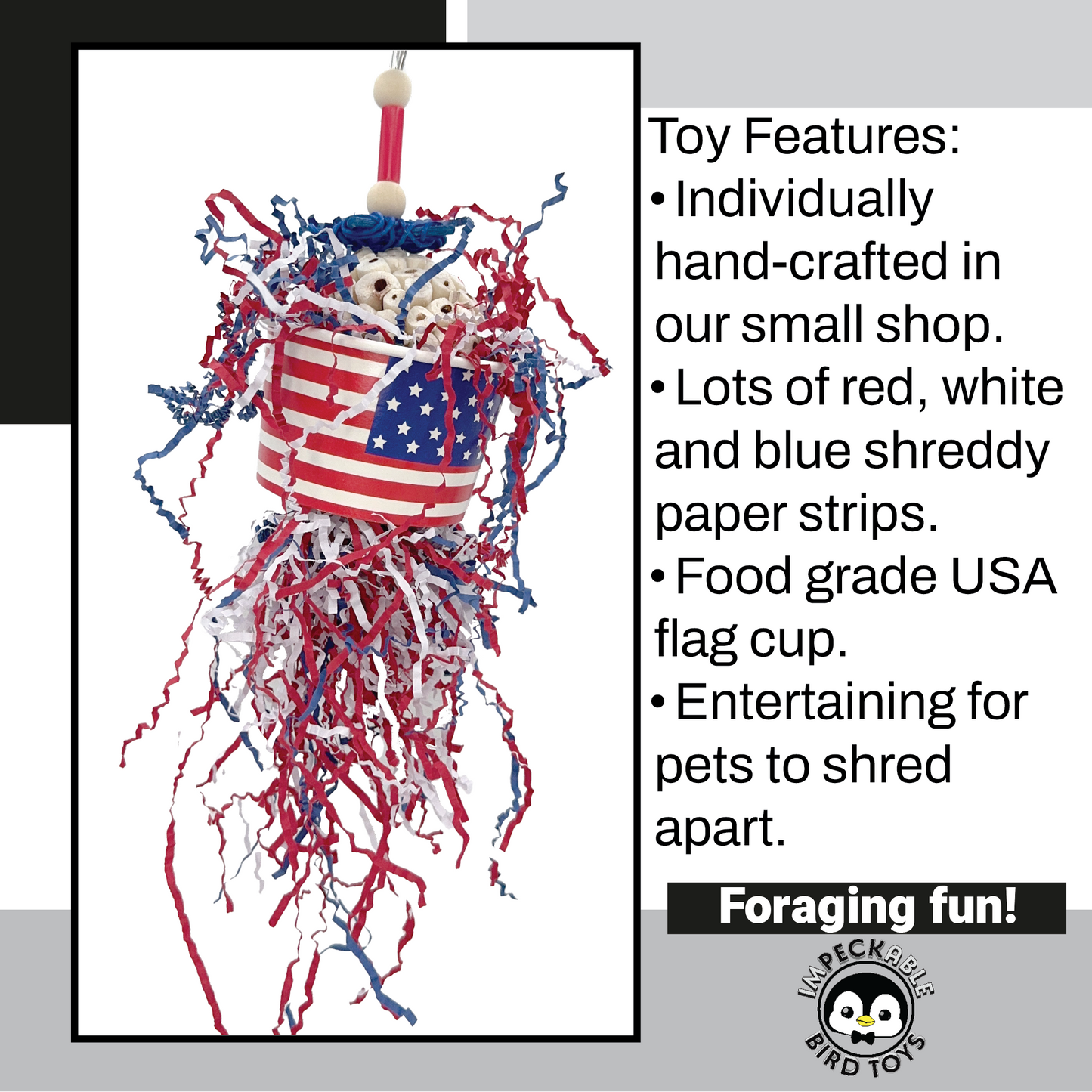 2130 American Flag Sola Forager