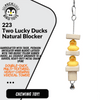 223 Two Lucky Ducks Natural Blocker
