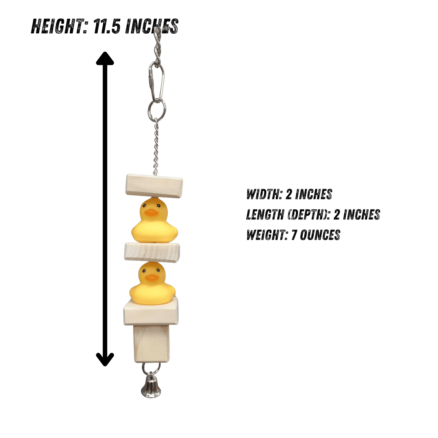 223 Two Lucky Ducks Natural Blocker
