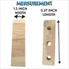 3000 Block Type 1 - Natural Drilled Rectangle