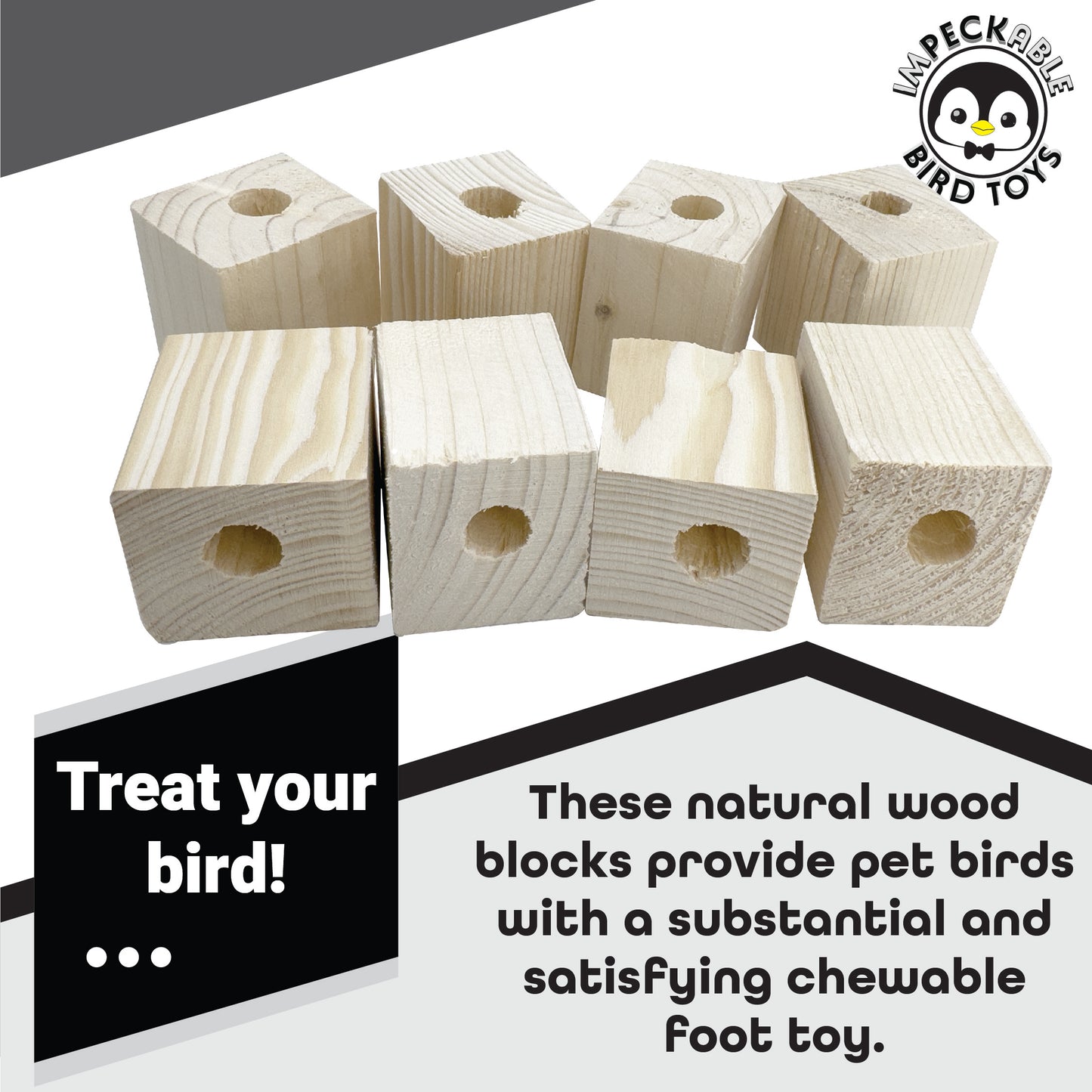 3001 Block Type 2 - Natural Drilled Block