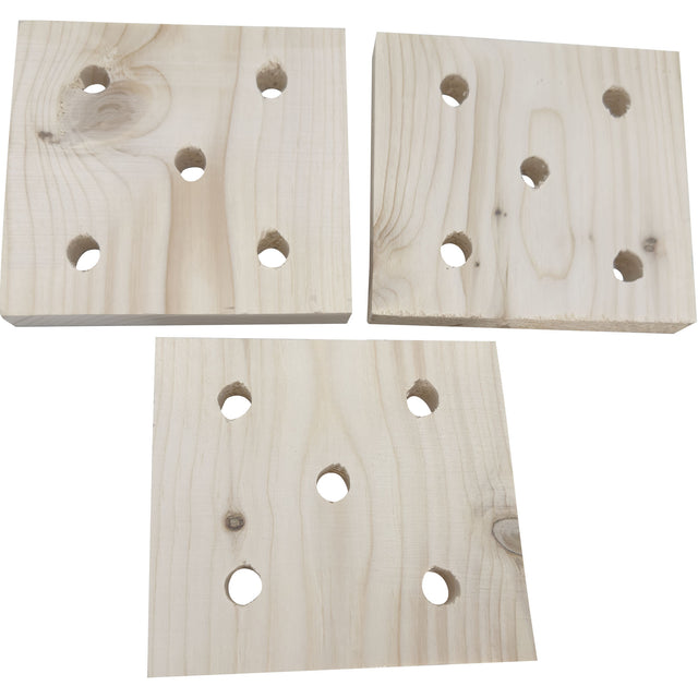 3005 Block Type 5 - Natural Drilled Square