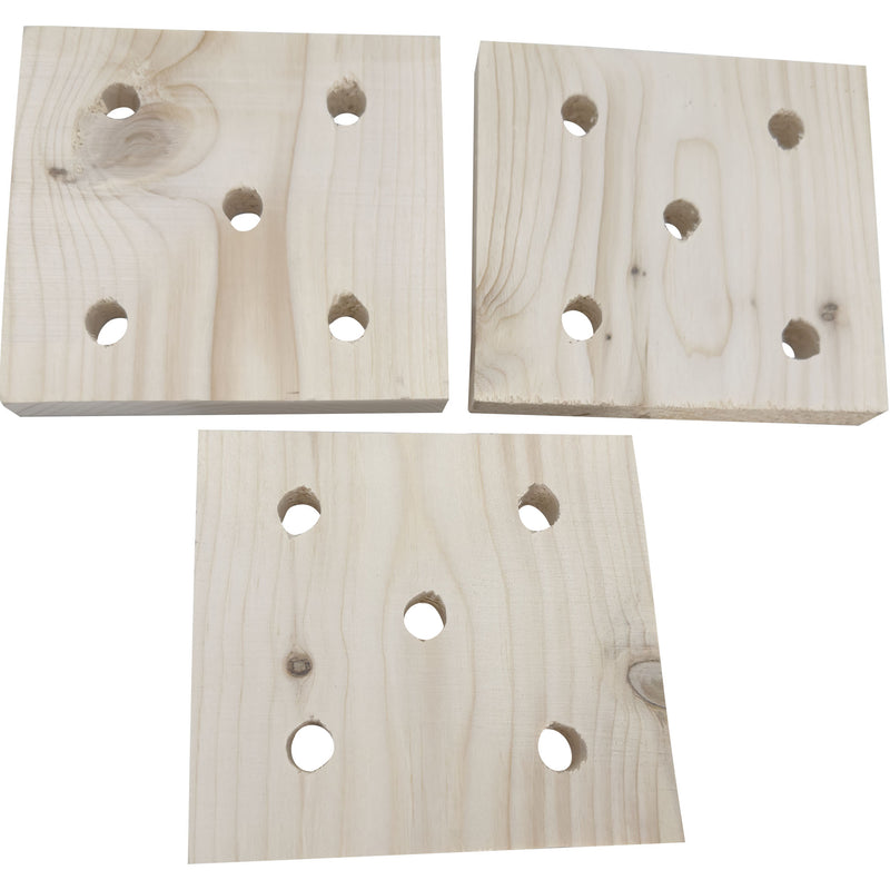 3005 Block Type 5 - Natural Drilled Square