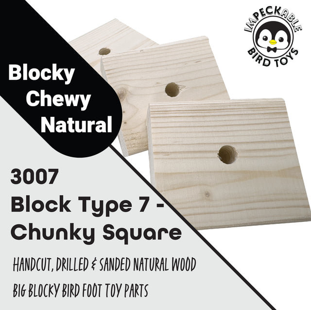 3007 Block Type 7 - Chunky Square