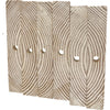 3008 Block Type 8 - Natural Medium Drilled Slat