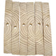 3009 Block Type 9 - Natural Long Drilled Slat